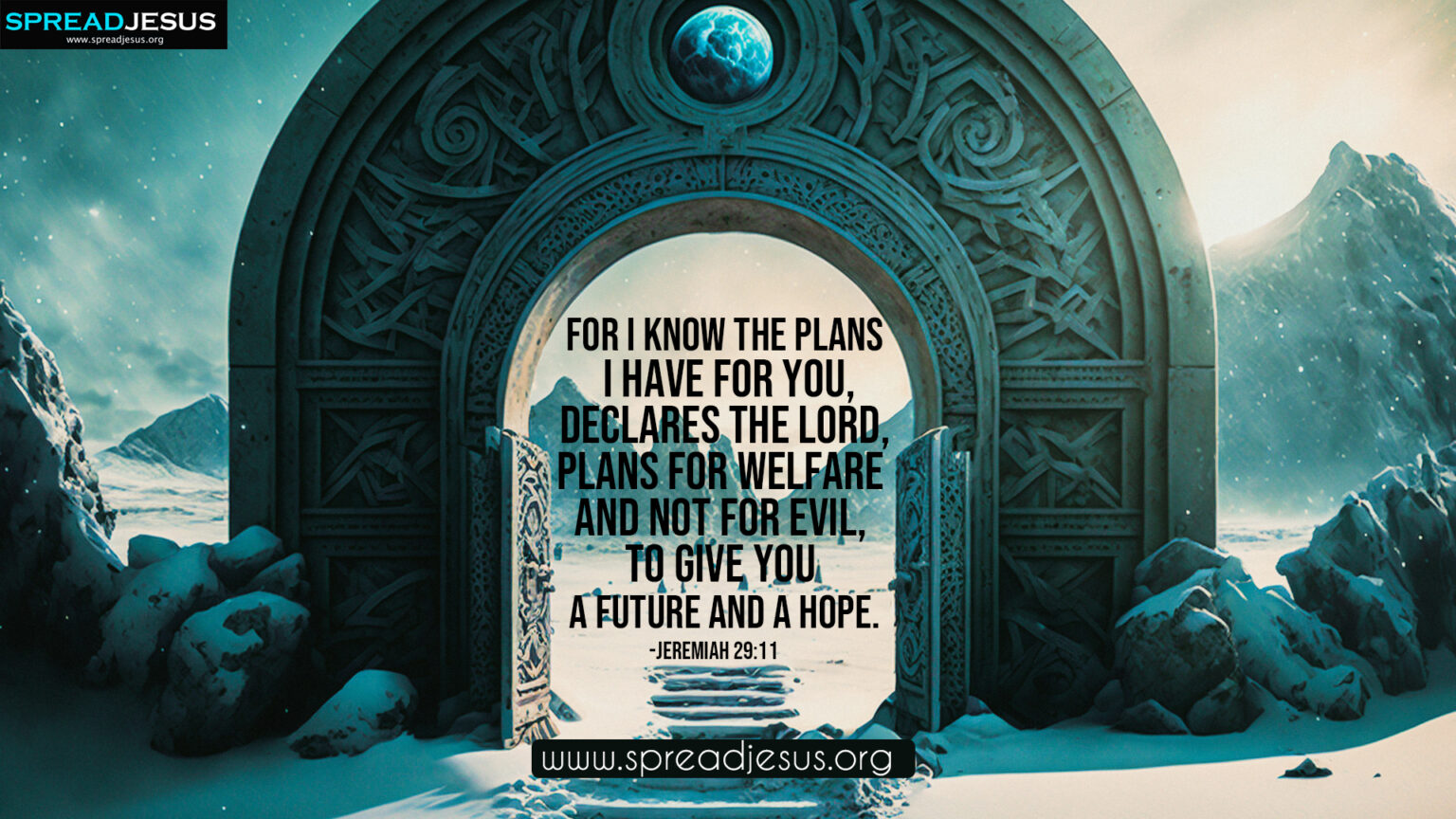 Bible Quote on Hope HD-Wallpapers-Jeremiah 29:11