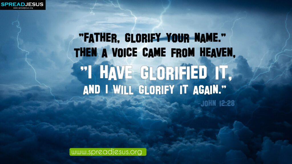 John 12_28 Bible Quote Wallpaper Inspirational Christian Backgrounds
